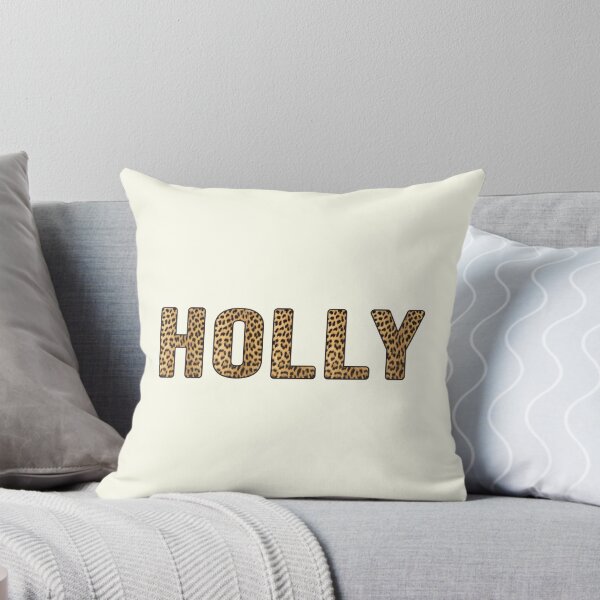 Item preview, Holly Name Leopard Print designed and sold by Jeallan Designs.