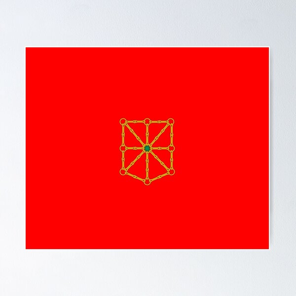 Item preview, Chains and Jewel of the flag of Navarre - Spain designed and sold by cvelasco88.