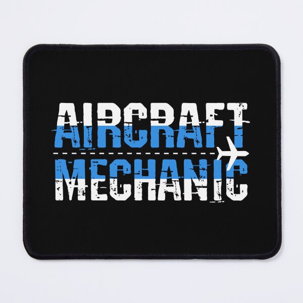 Item preview, Aircraft Mechanic – Grunge Aviation Text Design designed and sold by JA World - Art & Design.