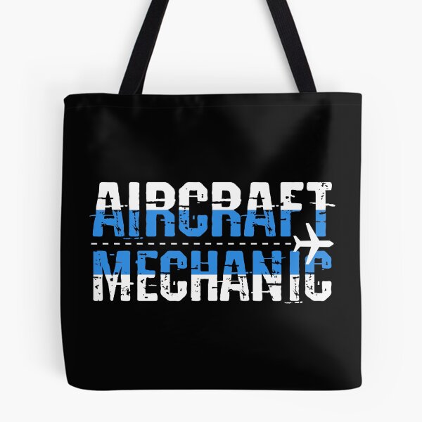 Item preview, Aircraft Mechanic – Grunge Aviation Text Design designed and sold by JA World - Art & Design.