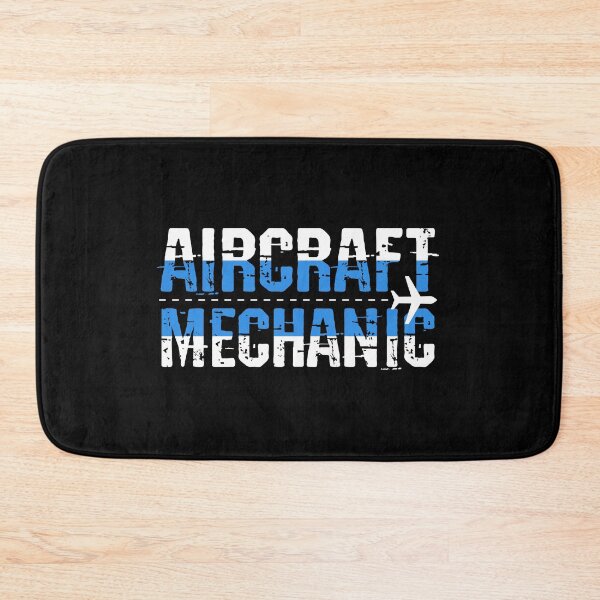 Item preview, Aircraft Mechanic – Grunge Aviation Text Design designed and sold by JA World - Art & Design.