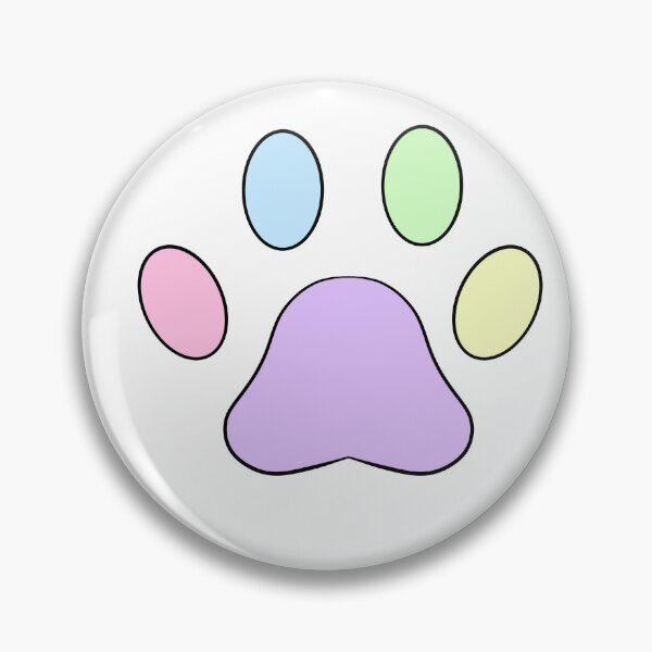 Item preview, Pata de arcoíris pastel designed and sold by Luna’s Magic Shoppe.