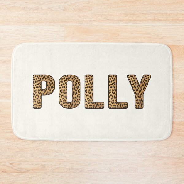 Item preview, Polly Name Leopard Print designed and sold by Jeallan Designs.