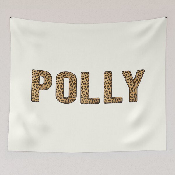 Item preview, Polly Name Leopard Print designed and sold by Jeallan Designs.