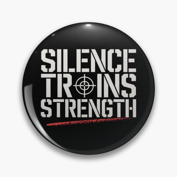 Item preview, Silence Trains Strength designed and sold by WeranovDesign.