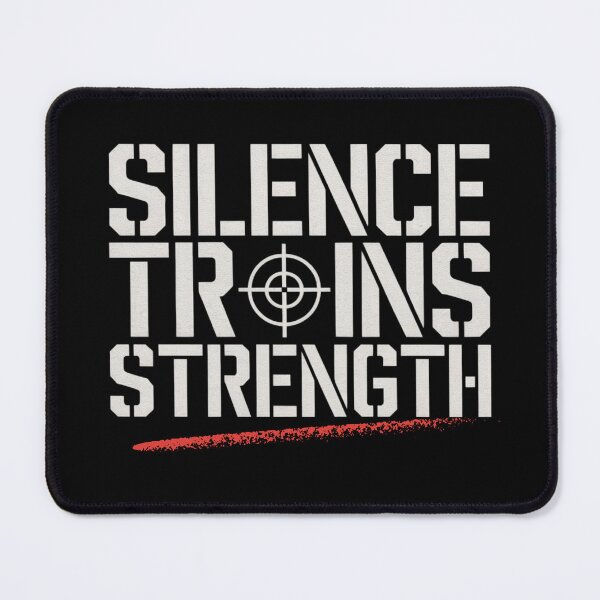 Item preview, Silence Trains Strength designed and sold by WeranovDesign.