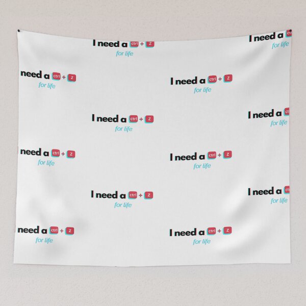 Item preview, I Need a Ctrl+Z for Life – Tech Humor & Relatable Meme designed and sold by ade-datt.
