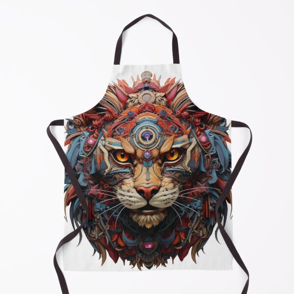 Item preview, Cyberpunk Tiger Cat Mech Fusion Artwork designed and sold by Daagath.