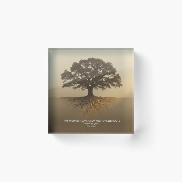 Item preview, The Long Game — LunaPrint / The Builder’s Code Series designed and sold by LunaPoster.