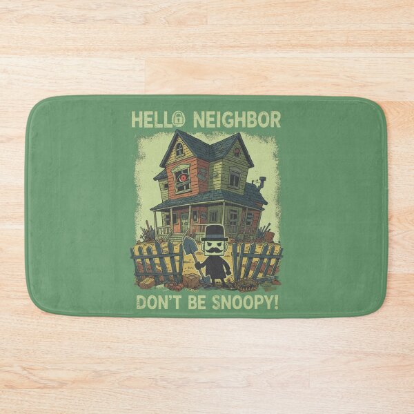 Item preview, Hello Neighbor Fan Art Don’t Be Snoopy Horror Tee designed and sold by EzZtudio.