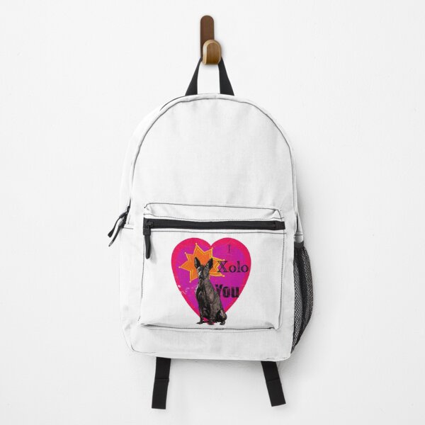 Item preview, "I Xolo You" Vintage Pop Art Xoloitzcuintle Love Design designed and sold by mongeekshirts.