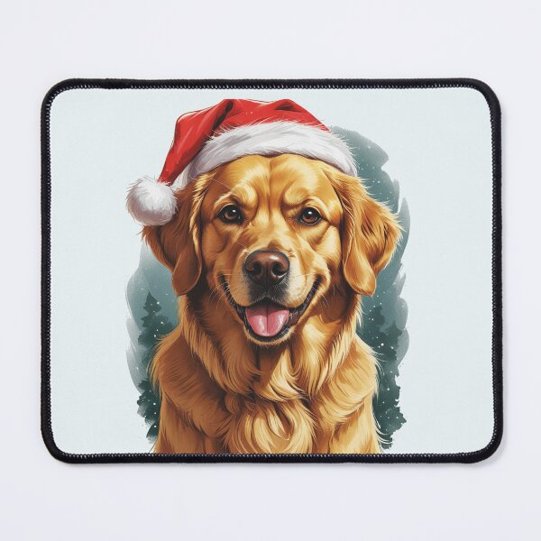 Item preview, Merry Christmas Golden Retriever Dog lover designed and sold by PetArt ⭐⭐⭐⭐⭐.