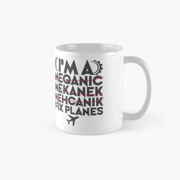 Item preview, I’m a Mechanic – I Fix Planes – Funny Aviation Design designed and sold by JA World - Art & Design.