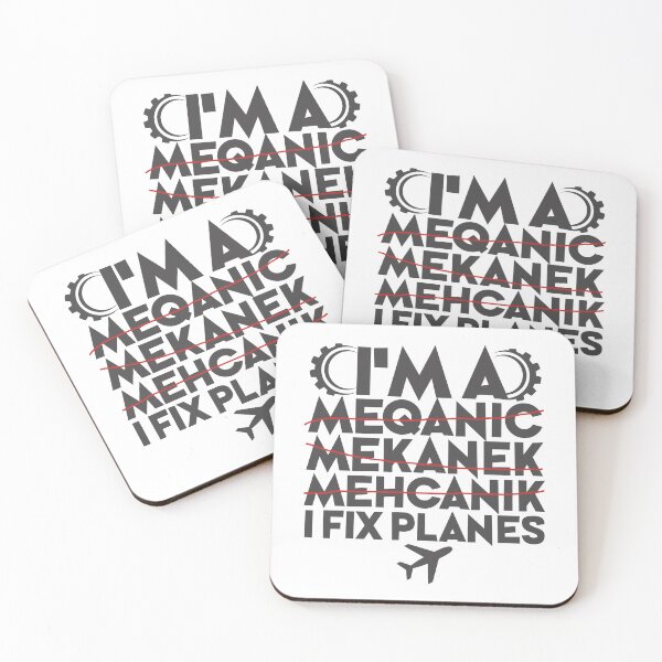 Item preview, I’m a Mechanic – I Fix Planes – Funny Aviation Design designed and sold by JA World - Art & Design.