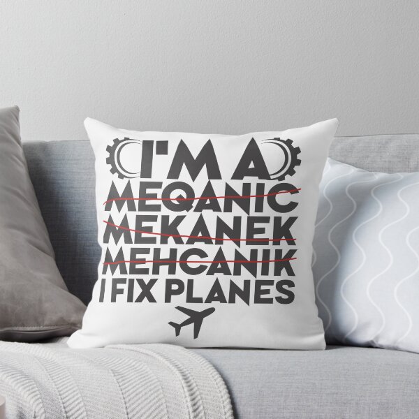 Item preview, I’m a Mechanic – I Fix Planes – Funny Aviation Design designed and sold by JA World - Art & Design.