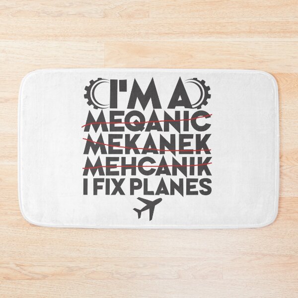 Item preview, I’m a Mechanic – I Fix Planes – Funny Aviation Design designed and sold by JA World - Art & Design.
