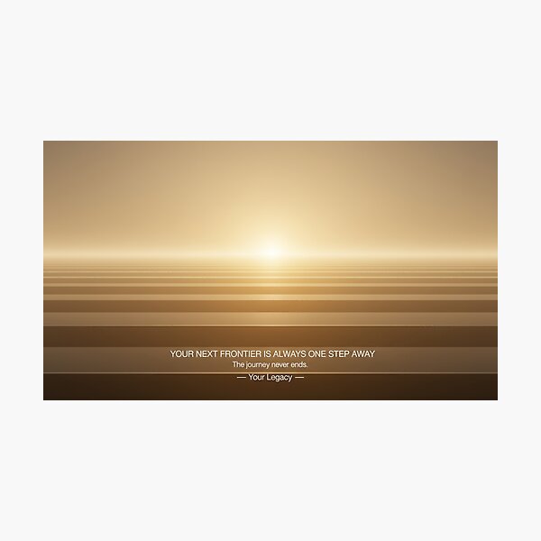 Item preview, The Horizon — LunaPrint / The Builder’s Code Series designed and sold by LunaPoster.