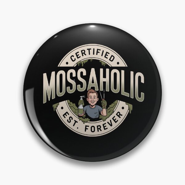 Item preview, Moss - moss gardening - plant humor – bryophyte - no lawn - moss pun – terrarium - green thumb - nature lover - moss is boss - lawn alternative - introvert nature designed and sold by JansenGS.