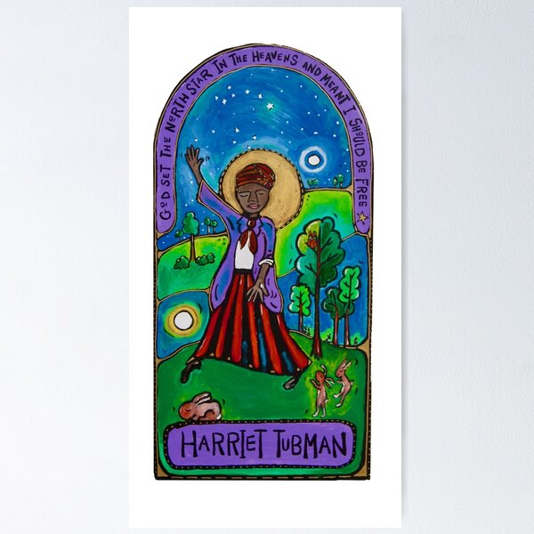 Aperçu de l'œuvre Harriet Tubman créée et vendue par Abbey of the Arts.