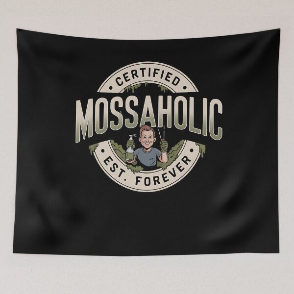 Item preview, Moss - moss gardening - plant humor – bryophyte - no lawn - moss pun – terrarium - green thumb - nature lover - moss is boss - lawn alternative - introvert nature designed and sold by JansenGS.