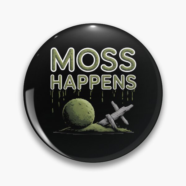 Item preview, Moss - moss gardening - plant humor – bryophyte - no lawn - moss pun – terrarium - green thumb - nature lover - moss is boss - lawn alternative - introvert nature designed and sold by JansenGS.