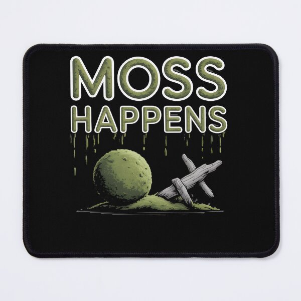 Item preview, Moss - moss gardening - plant humor – bryophyte - no lawn - moss pun – terrarium - green thumb - nature lover - moss is boss - lawn alternative - introvert nature designed and sold by JansenGS.