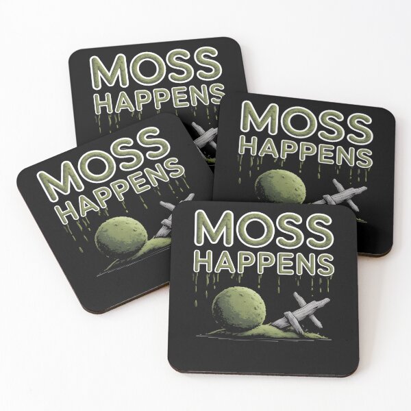 Item preview, Moss - moss gardening - plant humor – bryophyte - no lawn - moss pun – terrarium - green thumb - nature lover - moss is boss - lawn alternative - introvert nature designed and sold by JansenGS.