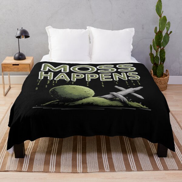 Item preview, Moss - moss gardening - plant humor – bryophyte - no lawn - moss pun – terrarium - green thumb - nature lover - moss is boss - lawn alternative - introvert nature designed and sold by JansenGS.