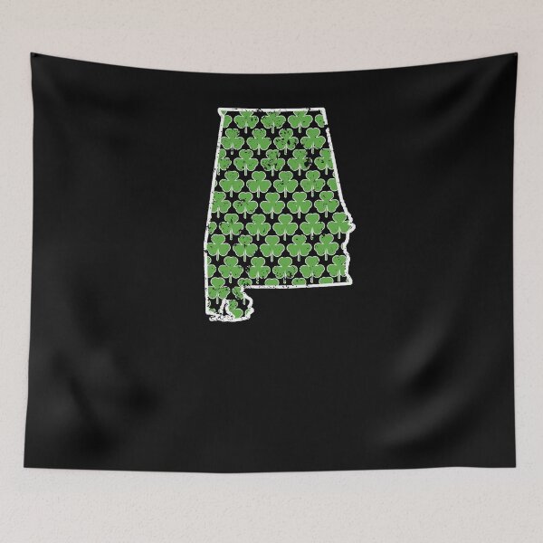 Aperçu de l'œuvre Réel Shamrock Alabama St Pattys Chemise Femme créée et vendue par shoppzee.