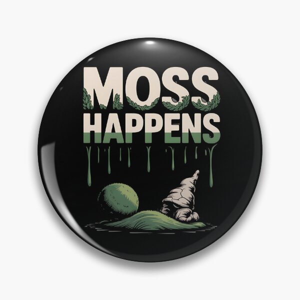 Item preview, Moss gardening - mushroom moss - cottagecore moss - quirky plant - forest aesthetic - anti grass - garden nerd - eco friendly - chill nature - moss art - wild yard lover - sarcastic plant designed and sold by JansenGS.