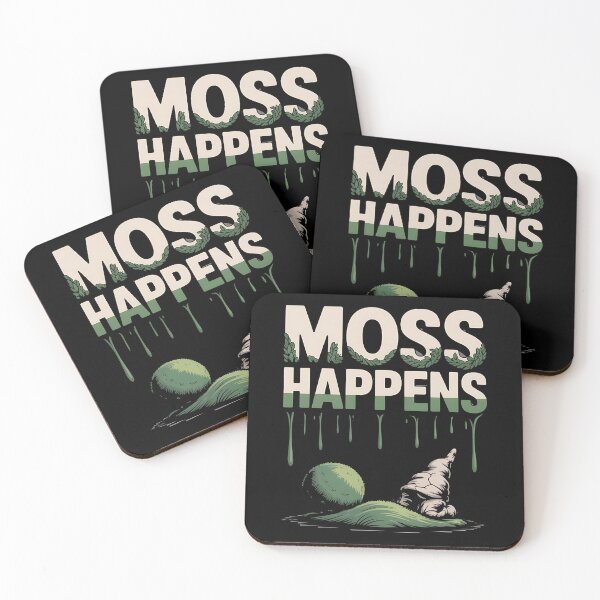 Item preview, Moss gardening - mushroom moss - cottagecore moss - quirky plant - forest aesthetic - anti grass - garden nerd - eco friendly - chill nature - moss art - wild yard lover - sarcastic plant designed and sold by JansenGS.