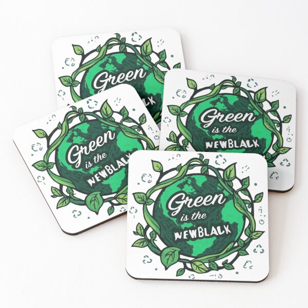 Item preview, Green Fashion – Green Is The New Black designed and sold by PixelCraftStudio.