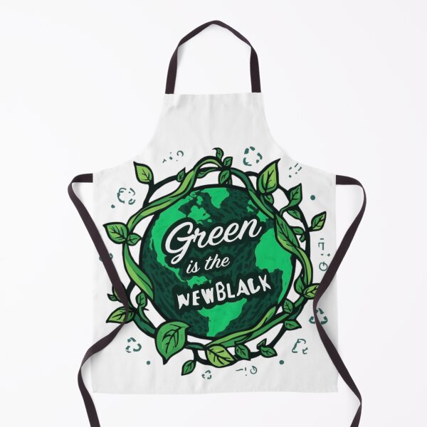Item preview, Green Fashion – Green Is The New Black designed and sold by PixelCraftStudio.