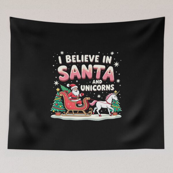 Item preview, Magical Santa & Unicorn Sleigh designed and sold by Lineer22.