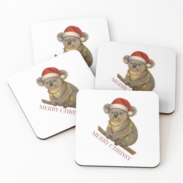 Item preview, Merry Chrissy – Koala Christmas Design designed and sold by SVALANART.