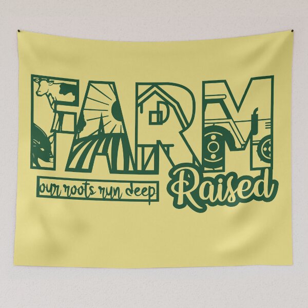 Item preview, Farm Raised designed and sold by Katrabbit Graphics.