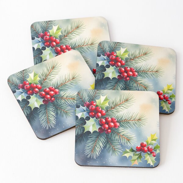 Item preview, Holy and Pine Winter Snow designed and sold by Sharon Schwalbe.