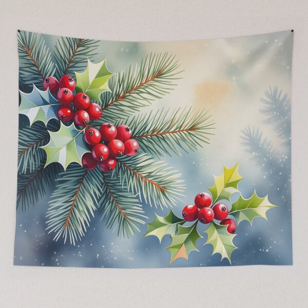 Item preview, Holy and Pine Winter Snow designed and sold by Sharon Schwalbe.