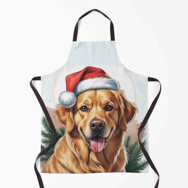 Item preview, Merry Christmas Golden Retriever Dog lover designed and sold by PetArt ⭐⭐⭐⭐⭐.