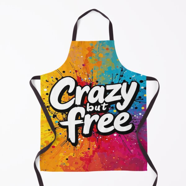 Item preview, Crazy, but FREE - Colorful Graffiti Style designed and sold by Hot4Shirt.