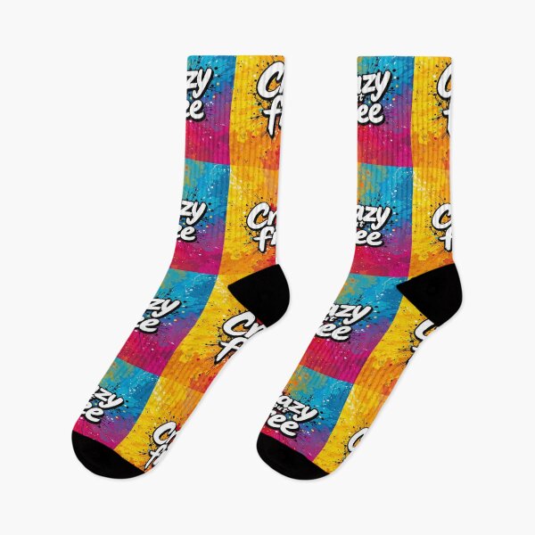 Item preview, Crazy, but FREE - Colorful Graffiti Style designed and sold by Hot4Shirt.