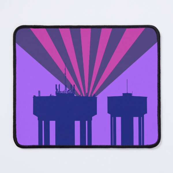 Item preview, Steel Town Water Towers, Corby, Northamptonshire, UK - Colourful designed and sold by Kate Anderson Art.