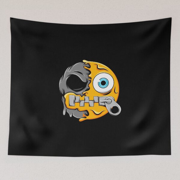 Item preview, Gothic silent emoji designed and sold by Joncasmiart.