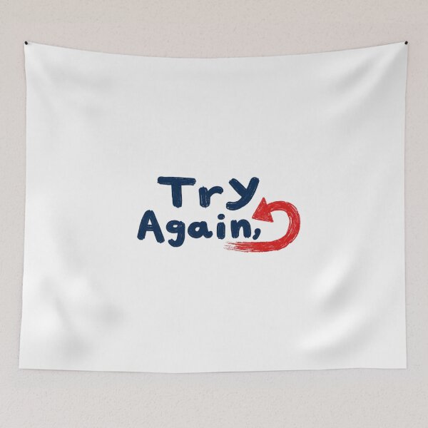 Item preview, Try Again designed and sold by a2zbuyshop.