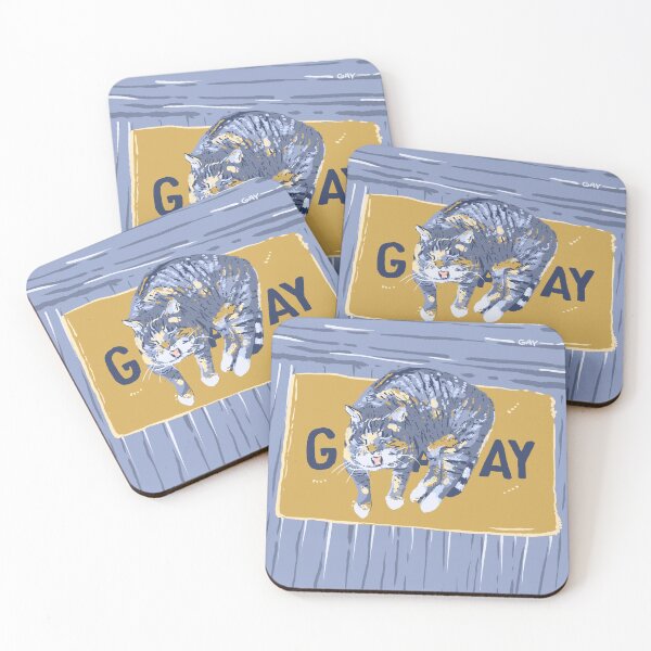 Item preview, Gay cat designed and sold by Clivia World.