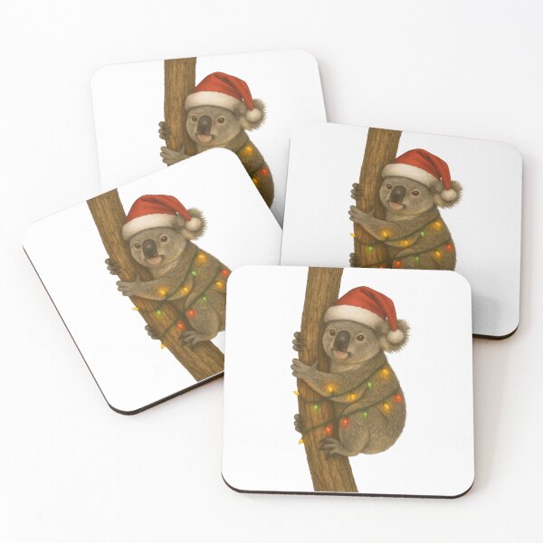 Item preview, Koala Christmas – Australian Holiday Spirit designed and sold by SVALANART.