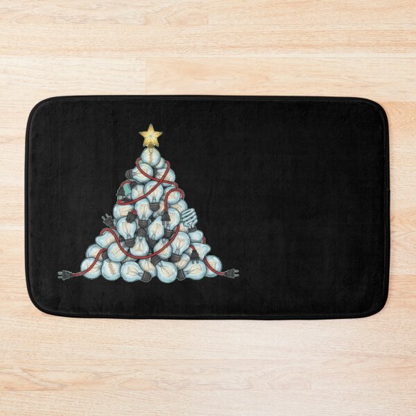 Item preview, Electric Christmas Tree Shirt – Unique Lightbulb Holiday Tee for Engineers & Tech Fans designed and sold by A-Szczesniak.