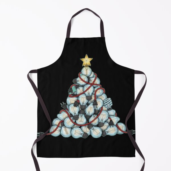 Item preview, Electric Christmas Tree Shirt – Unique Lightbulb Holiday Tee for Engineers & Tech Fans designed and sold by A-Szczesniak.