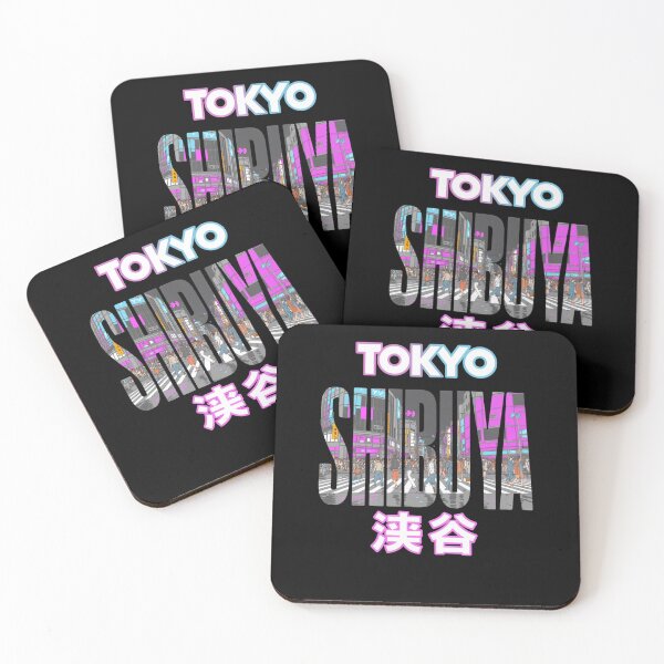 Item preview, Tokyo Shibuya Cyberwave – Japanese Bold Letters, Neon Outline, City Energy designed and sold by pkk72.