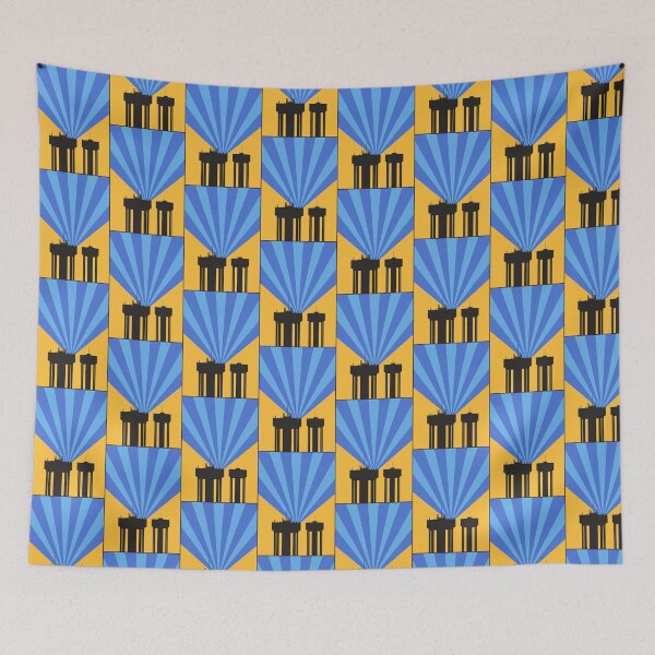 Item preview, Steel Town Water Towers, Corby, Northamptonshire, UK - Dawn designed and sold by Kate Anderson Art.